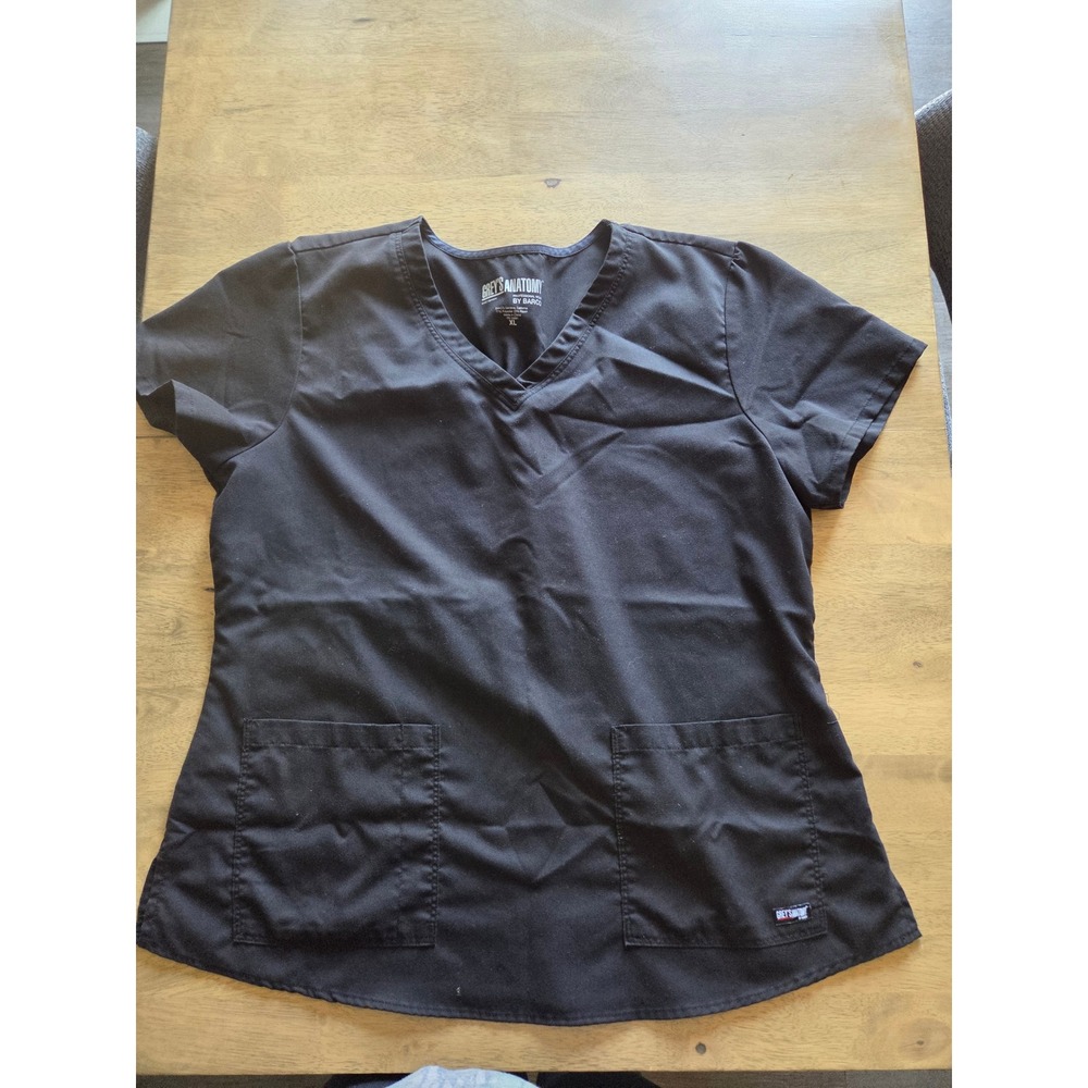 Greys‎ Anatomy by Barco Scrub Top V-Neck Short Sleeve Medical Uniform XL